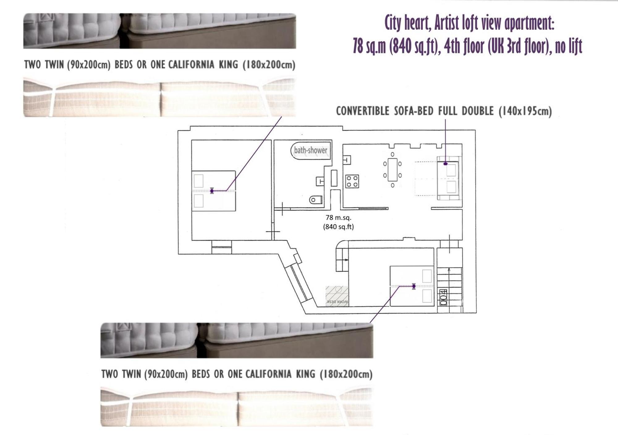 Appartement Heart, From 9,8 Host, Loft View, Free Parking Riga